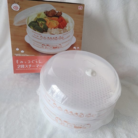 Sumikkogurashi - Two Level Steamer (Orange) - Picture 2 of 5